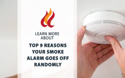 Alarm Goes Off Randomly: So what should you do? Here are 9 reasons why your smoke alarm maybe going off randomly.